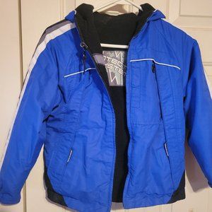 Boys winter coat w/ hood